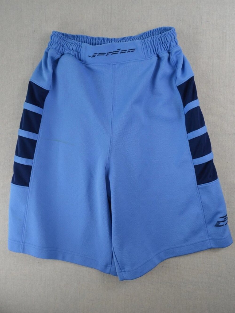 Vintage Air Jordan Mens Blue Basketball Shorts Jumpman Y2K Performance Size L